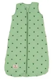 Produktbild: Sterntaler Baby Unisex Schlafsack Baby Musselin Schlafsack Stay True to Nature - Babyschlafsack, Pucksack Baby, waschbar - Bio - mittelgrün, 110cm