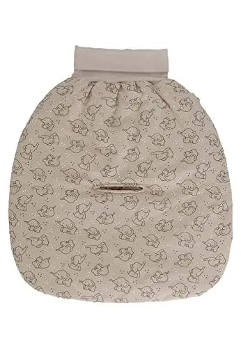 Produktbild: Sterntaler Baby Unisex Strampelnest Baby Strampelnest wattiert Elefant Eddy - Stramplenest, Puckschlafsack, Baby-Schlafsack - braun