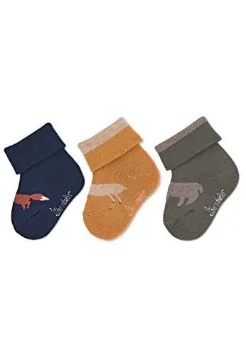 Produktbild: Sterntaler Baby - Jungen Baby Socken Baby-socke 3er Pack Waldtiere, Marine, 14