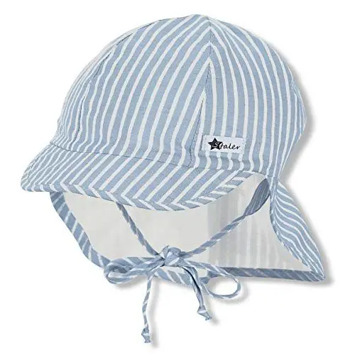 Produktbild: Sterntaler Baby - Jungen Schirmmütze M. Nackenschutz 1612132 Schirmmütze mit Nackenschutz, Blau, 47