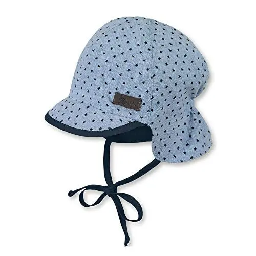 Produktbild: Sterntaler Baby - Jungen Schirmmütze Mit Nackenschutz 1601931 Sonnenhut, Blau (Himmel 325), 47 EU