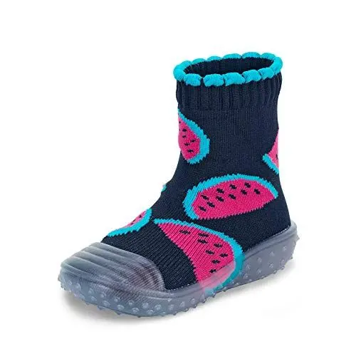 Produktbild: Sterntaler Baby - Mädchen Adventure-socks Melonen Hausschuh Socken, Marine,21- 22 EU