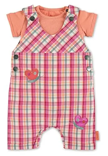 Produktbild: Sterntaler Baby - Mädchen Set Latzhose und Body Schmetterling Set Latzhose und Body Schmetterling, ecru, 56