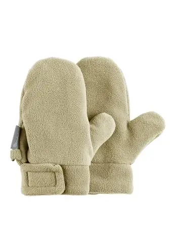 Produktbild: Sterntaler Fäustlinge mit Daumen aus Microfleece Unisex - Baby und Kinder Handschuhe mit Klettverschluss und wärmendem Futter - beige, 2