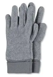 Produktbild: Sterntaler Unisex Kinder Fingerhandschuhe aus Microfleece, mit Elastischem Bündchen Handschuhe, Silber Melange, 2