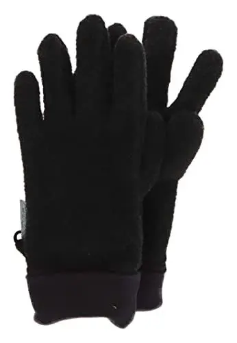 Produktbild: Sterntaler Unisex Kinder Fingerhandschuhe aus Microfleece, mit Elastischem Bündchen Handschuhe, Anthrazit Melange, 4