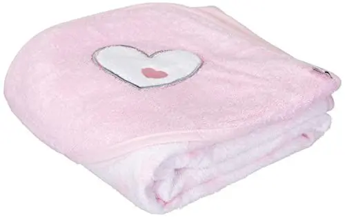 Produktbild: Sterntaler Kapuzen-Badetuch Emmi Girl, Alter: Ab 0 Monate, 100 x 100 cm, Baumwolle, Rosa
