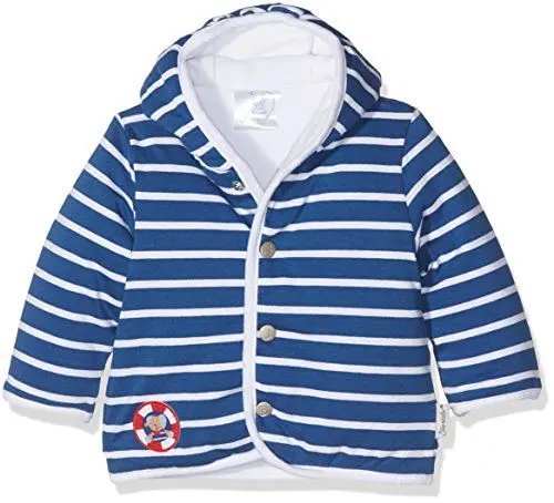 Produktbild: Sterntaler Kapuzen-Jacke Jersey Erwin für Babys, Alter: 0-2 Monate, Größe: 50, Blau