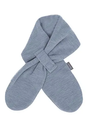 Produktbild: Sterntaler Kleinkind Unisex Schal Baby Kinder Melange Schal - Baby Schal, Kinderschal - aus Microfleece (recycelt) - rauchgrau, 80