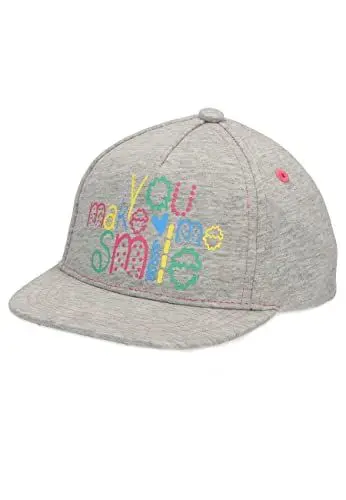Produktbild: Sterntaler Mädchen Baseball-Cap Smile Baseballkappe, Silber, 45