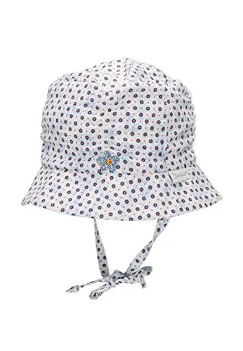 Produktbild: Sterntaler Mädchen Blümli Hut, Weiss, 45