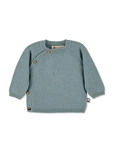 Produktbild: Sterntaler Mädchen GOTS Strick-Jacke Stern Babyjacke, Grün, 62
