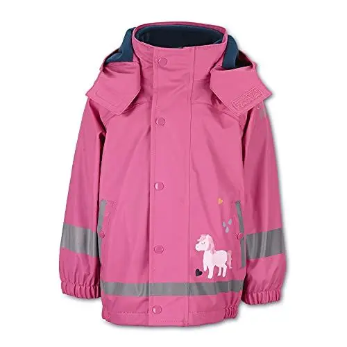 Produktbild: Sterntaler Mädchen Regenjacke Pony mit Innenjacke Regenjacke, Rosa, 110