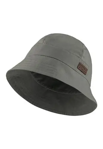 Produktbild: Sterntaler Safarihut Uni - Safarihut aus Bio -Popeline mit UV -Schutz 50+ - Unisex Kinder Hut einfarbig - Kinder Sonnenhut für optimalen Sonnenschutz - mattgrün, 53