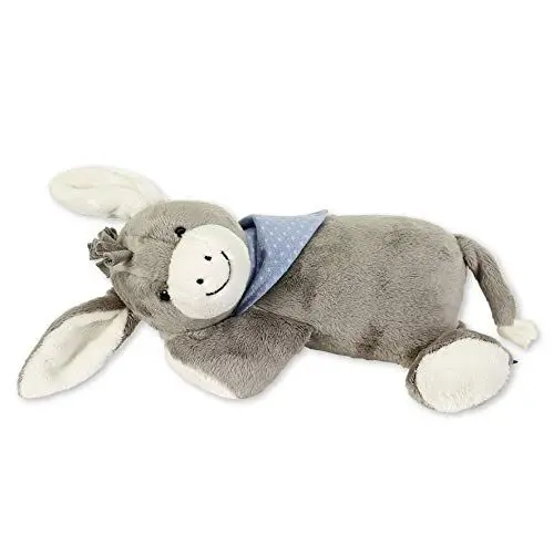 Produktbild: Sterntaler Schlaf-gut-Figur Esel Emmi (DE 3102000) mit integriertem Herztonmodul, Für Babys ab der Geburt, Grau/Hellblau