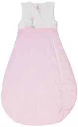 Produktbild: Sterntaler Schlafsack für Kleinkinder, Ganzjährig, Wärmeregulierung, Reißverschluss, Größe: 110, Emmi Girl, Weiß/Rosa