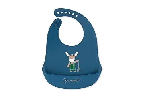 Produktbild: Sterntaler Silikon Lätzchen Emmilius blau