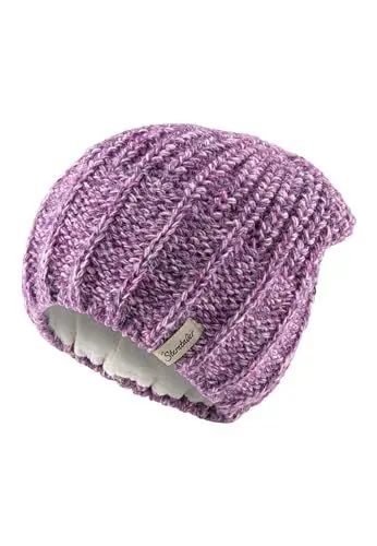 Produktbild: Sterntaler Strickmütze mit Effektgarn - Mädchen Mütze mit tollem Strickmuster - Babymütze, gefüttert mit weichem Baumwollfleece - Warme Beanie - pink, 49