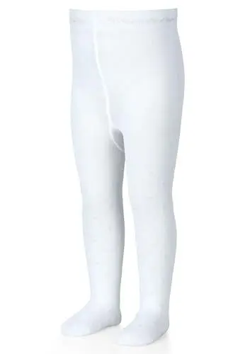 Produktbild: Sterntaler Strumpfhose Ajour Tupfen - Kinderstrumpfhosen mit Muster - Strumpfhose Mädchen mit elastischem Bund für bequemen Halt - Komfortable Strumpfhose vielseitig zu kombinieren - weiß, 92