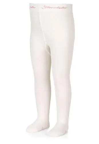 Produktbild: Sterntaler Strumpfhose Struktur - Kinderstrumpfhosen mit Strukturmuster - Strumpfhose Mädchen mit elastischem Bund für bequemen Halt - Komfortable Strumpfhose vielseitig zu kombinieren - ecru, 68