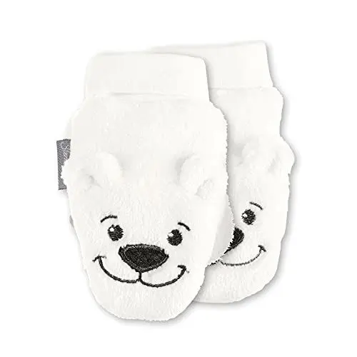 Produktbild: Sterntaler Unisex Baby Fäustel Cold Weather Gloves, Weiß/Grau 908, 1