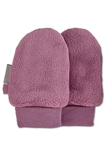 Produktbild: Sterntaler Unisex Baby Fäustlinge Ohne Daumen aus Teddyflausch, Elastisches Bündchen, Rosa, 2