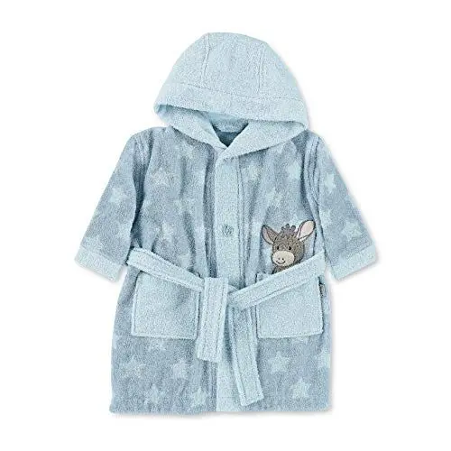 Produktbild: Sterntaler Unisex Baby Hut Bathrobe, Mittelblau, 86-92