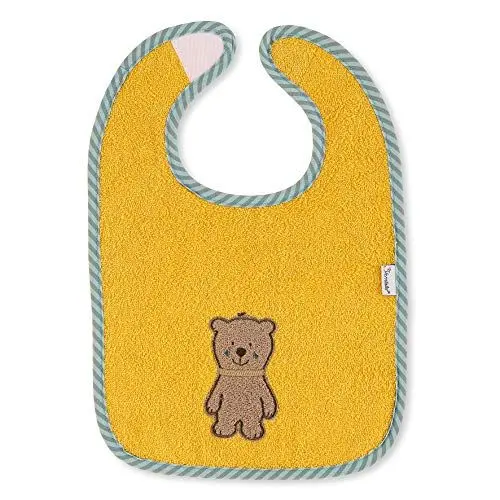 Produktbild: Sterntaler Unisex Baby Klettlätzchen Lätzchen, Bär Ben, Einheitsgröße