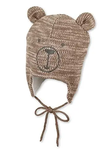 Produktbild: Sterntaler Unisex KinderStrickmütze Baby Strickmütze Bärengesichtbraun 47