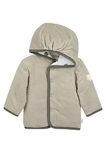 Produktbild: Sterntaler Unisex Kinder Kapuzenjacke Nicki Eisbär Elia, Beige, 56