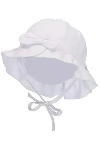 Produktbild: Sterntaler Unisex Kinder Leinen Kinderhut, Weiß, 41 EU