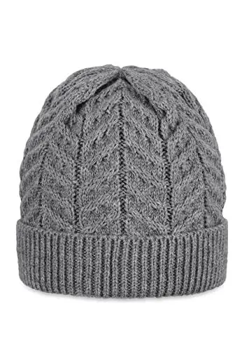 Produktbild: Sterntaler Unisex Kinder Strickmütze Baby Strickmütze Umschlag, hellgrau, 51