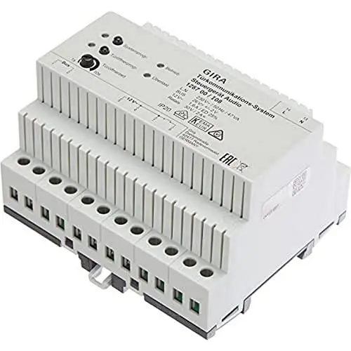 Produktbild: Gira 128700 Steuergerät Audio REG