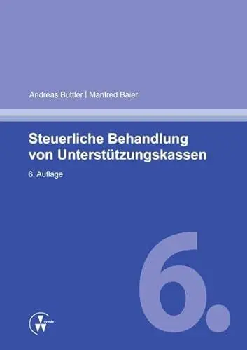 Produktbild: Steuerliche Behandlung von Unterstützungskassen