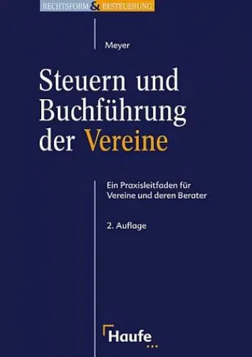 Produktbild: Steuern und Buchführung der Vereine