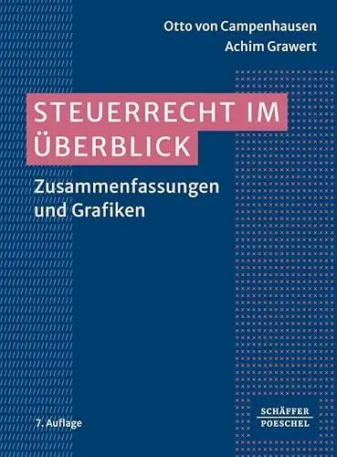 Produktbild: Steuerrecht im Überblick: Zusammenfassungen und Grafiken