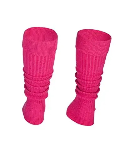 Produktbild: STEVEN Stulpen Mädchen Amaranth, Wadenwärmer aus Baumwolle für Mädchen, Stulpen Kinder Mädchen, Stulpen für Kinder, beinstulpen Mädchen, Leg Warmers Kinder, Geschenk für Junge Tänzer