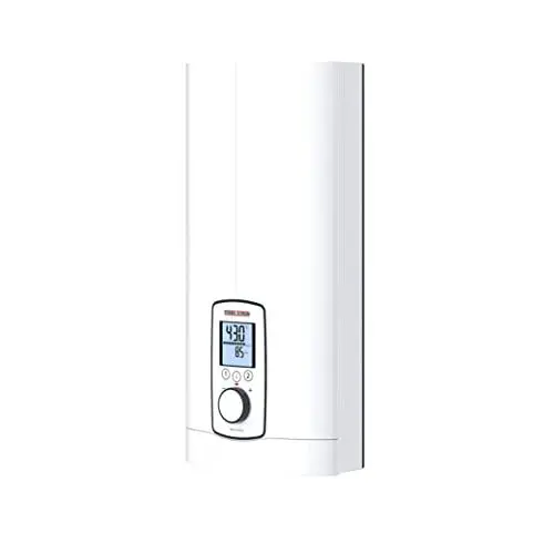 Produktbild: STIEBEL ELTRON Vollelektronischer Durchlauferhitzer DHE 18/21/24 kW, immer gradgenaue Wunschtemperatur, ECO-Modus, Multifunktionsdisplay, 2 Memory Tasten, Wellness-Programme, 202656