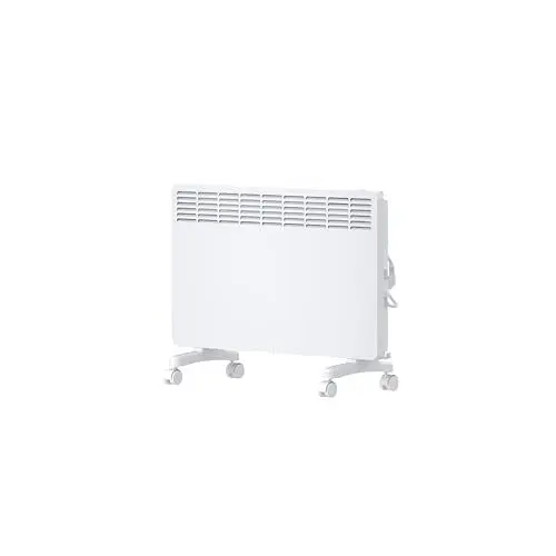 Produktbild: STIEBEL ELTRON Elektroheizung Standgerät für ca. 25 m², TÜV geprüft, Konvektor-Heizung mit elektronischer Regelung, 2 kW, energiesparend, LC-Display, Rollen, 204451