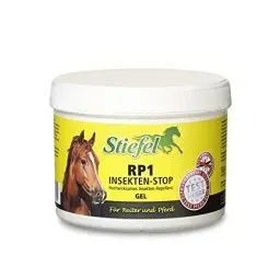 Produktbild: Stiefel RP1 Insekten-Stop Gel 500ml Geruchsarmes alkoholfreies Insektengel mit Icaridin für Pferd Hautfreundlich ideal bei Ekzemerschutz und sensibler Haut