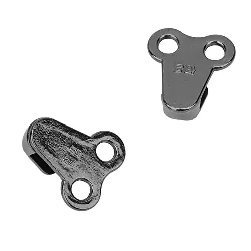 Produktbild: Stiefel-Spitzenhaken-Reparatursatz Stiefel-Spitzenhaken Legierung 20Set Legierung Stiefel-Spitzenhaken Spitzenbeschläge mit Nieten für Reparatur Camp Wanderung (Beingurte)