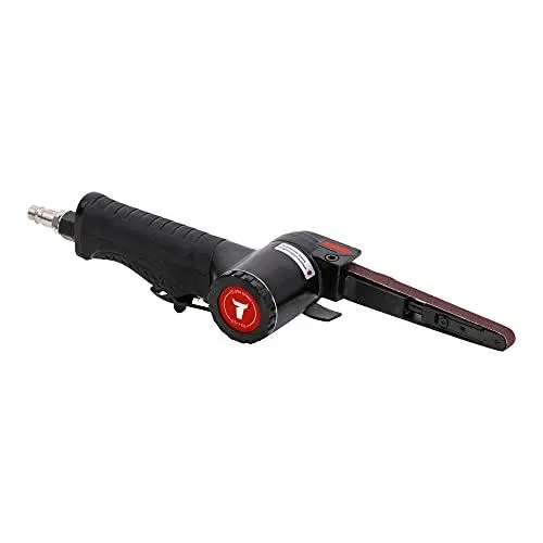 Produktbild: STIER Bandschleifer BS-200, Länge 305mm, 20.000U/Min, Schleifbandgröße 330x10mm für das Arbeiten an kleinen, schwer zugänglichen Werkstücken, geringer Luftverbrauch