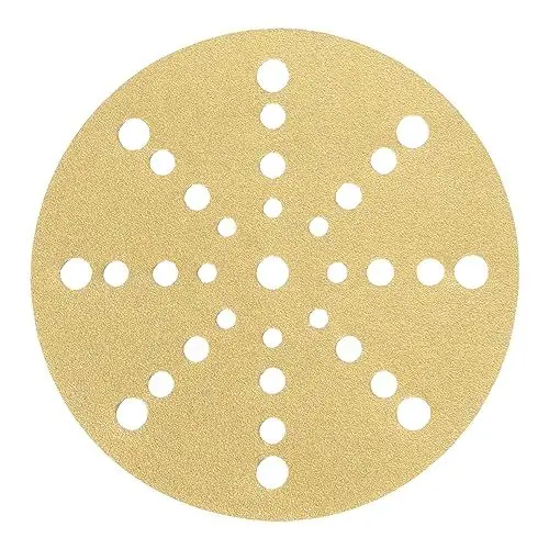 Produktbild: STIER Schleifscheiben Universal D150 / P120 / 16-Loch / 50 Stk., Schleifpapier, Exzenterschleifpapier, Exzenterschleifscheiben, 150mm
