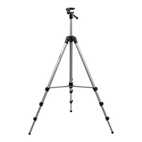 Produktbild: STIER Stativ 250, Baustativ, 250 cm, für Laser und Nivelliergeräte, Arbeitshöhe 88-250 cm stufenlos verstellbar, Aluminiumgehäuse, mit Wasserwaage, inkl. Transport-Tasche
