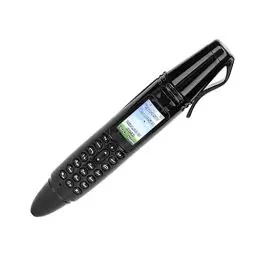 Produktbild: Stift-Bluetooth-Telefon, 0,96-Zoll-Kleiner Bildschirm, Bluetooth-Dialer-Handy, Unterstützt GSM-Dual-SIM-32G-Speicherkarte mit Kamera, Musik-Player
