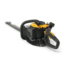 Produktbild: STIGA Benzin-Heckenschere HT 525, Leichter 22,5ccm Motor, 650W, 60cm Dual Action-Klingen, Grau/Gelb