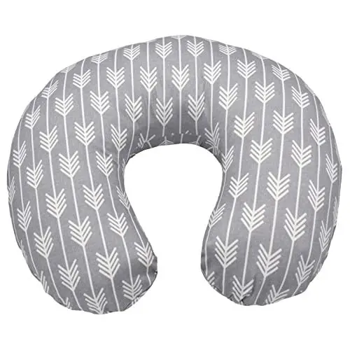 Produktbild: Stillkissenbezug, 22,5 x 18 Zoll Kissenbezug U-förmiger Stillkissenbezug, Stützkissenbezug für Neugeborene, weich, dehnbar, waschbar, abnehmbar, für Säuglinge, Neugeborene, Babys, Jungen und Mädchen
