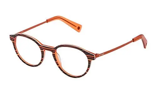 Produktbild: Sting Unisex Vsj6634505gr Sunglasses, Sh.Orange/Pink/Violet 05GR, 45