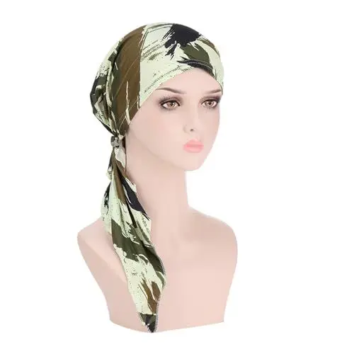 Produktbild: Stirnband Schwarz Herren Winter Damen Beanie, dehnbar, Turban-Kappe, Kopftuch, für Haarausfall bei Tennistasche Head (AG, M)