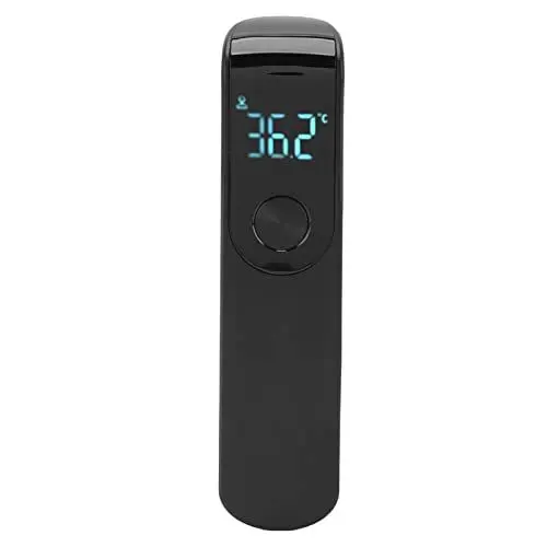 Produktbild: Stirnthermometer, Berührungsloses Digitales Infrarot-Thermometer mit Sofortablesung, Fieberalarm, Einfach für Kleinkinder, Zuhause, Drinnen, Draußen(Schwarz)